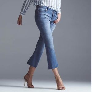 Liverpool Cropped Flair Jeans